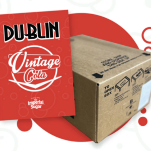 vintage cola – 5 gallon bag in box – dublin premium fountain flavor