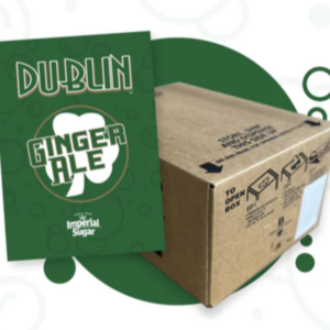 gingerale – 5 gallon bag in box – dublin premium fountain flavor