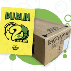 lemon lime – 5 gallon bag in box – dublin premium fountain flavor