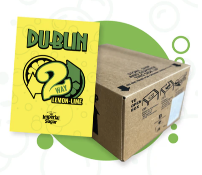 lemon lime – 5 gallon bag in box – dublin premium fountain flavor