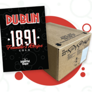 founder's recipe cola – 5 gallon bag in box – dublin premium fountain flavor