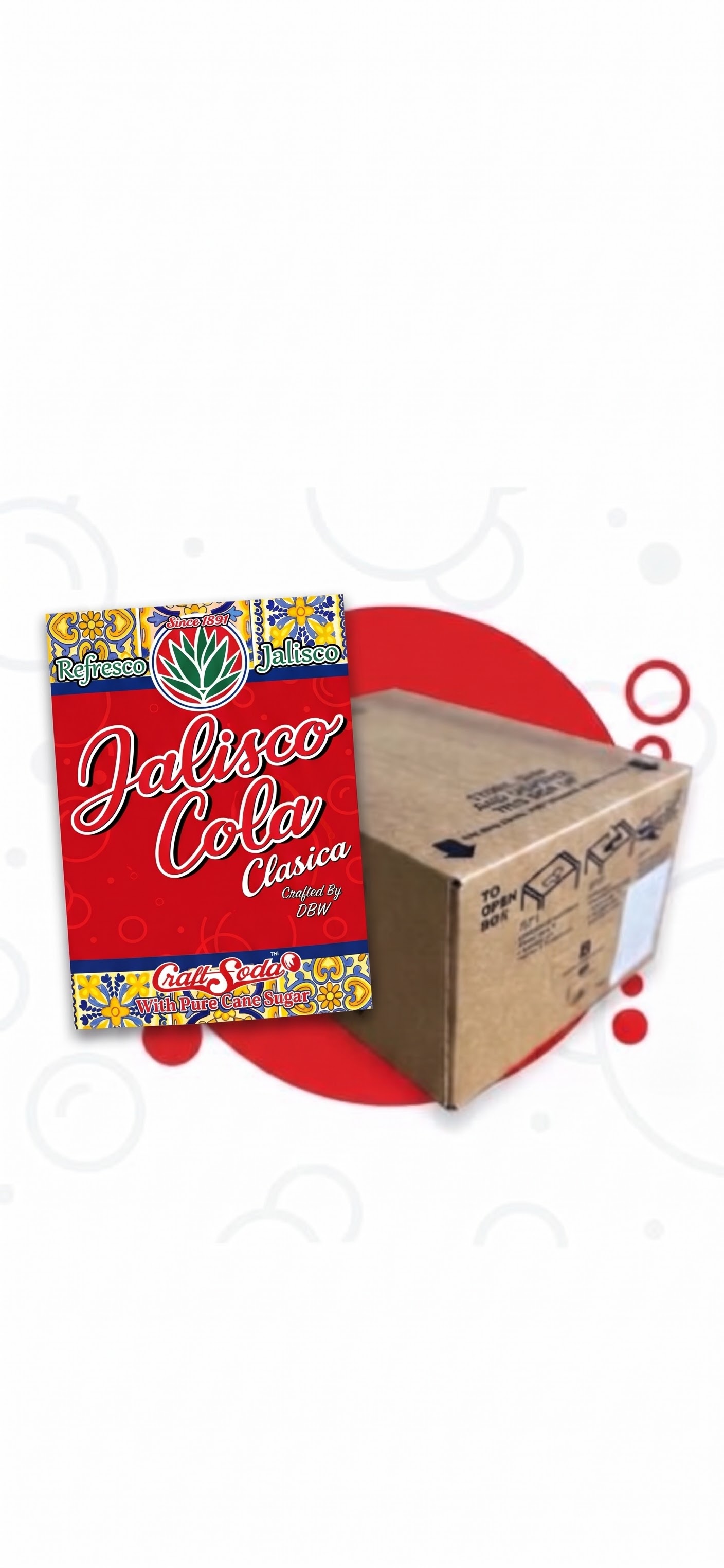 vintage cola – 5 gallon bag in box – dublin premium fountain flavor (copy)